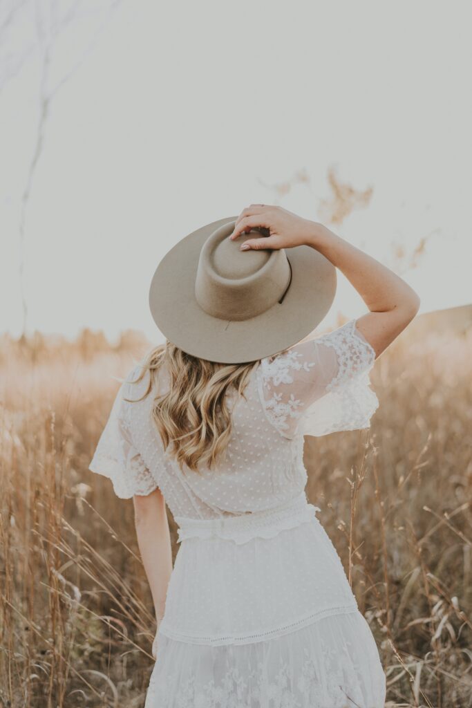 Woman in nature